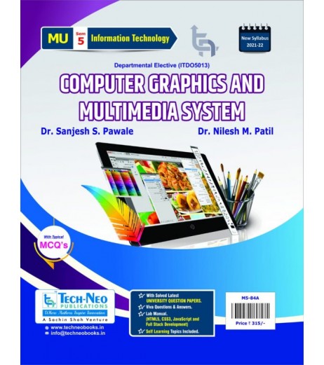 Computer Graphics and Multimedia System Third Year Sem 5 IT Engg TechNeo Publication | Mumbai University